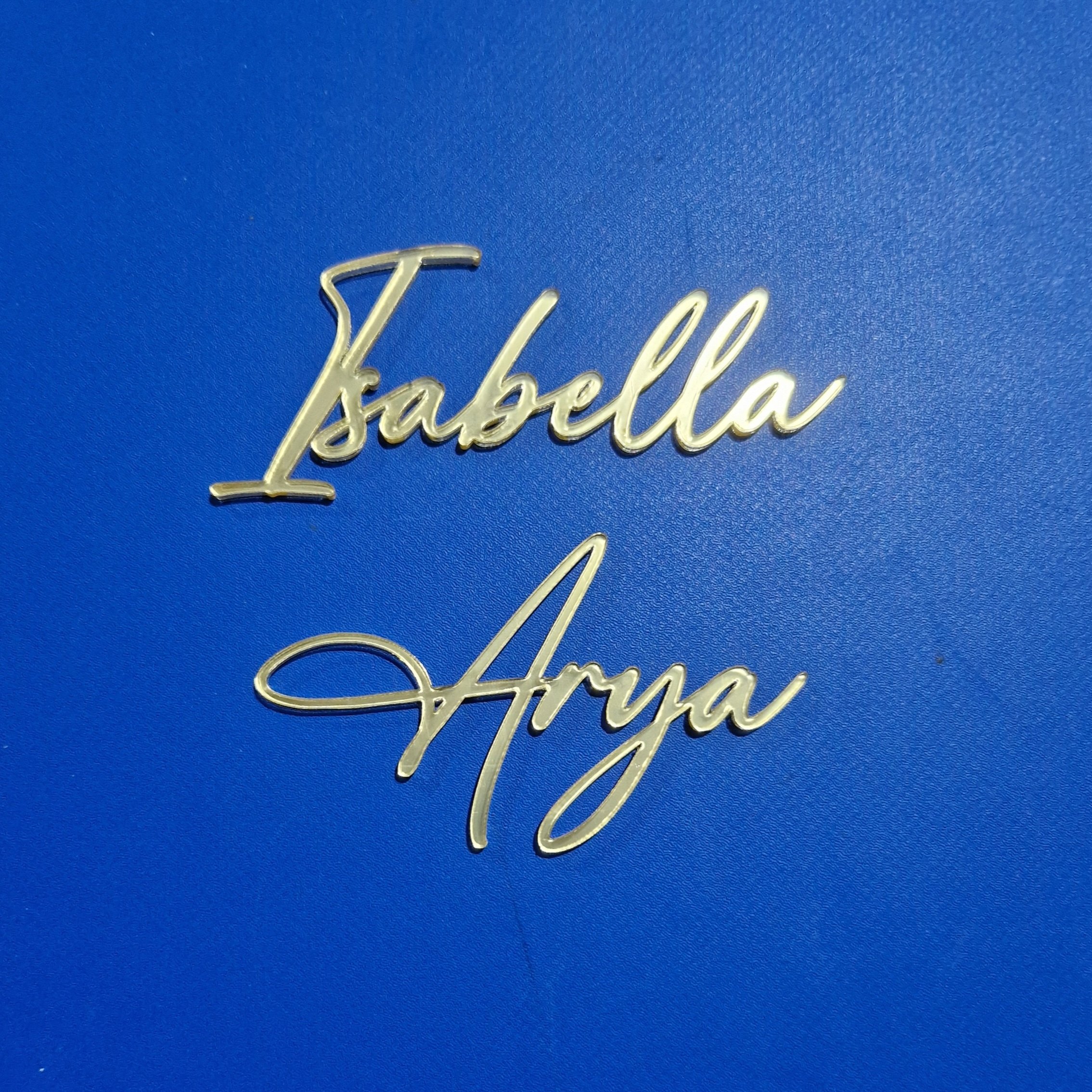 10-12cm breite Schriftzüge – Bild 6