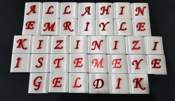Allahin Emri Set Buchstaben – Bild 9