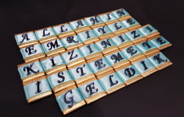 Allahin Emri Set Buchstaben – Bild 10