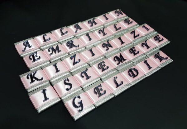 Allahin Emri Set Buchstaben – Bild 12