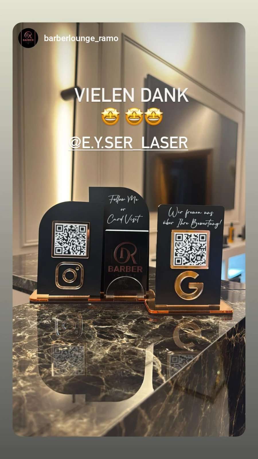 QR Socialmediaständer-4 für Visitenkarten – Bild 7