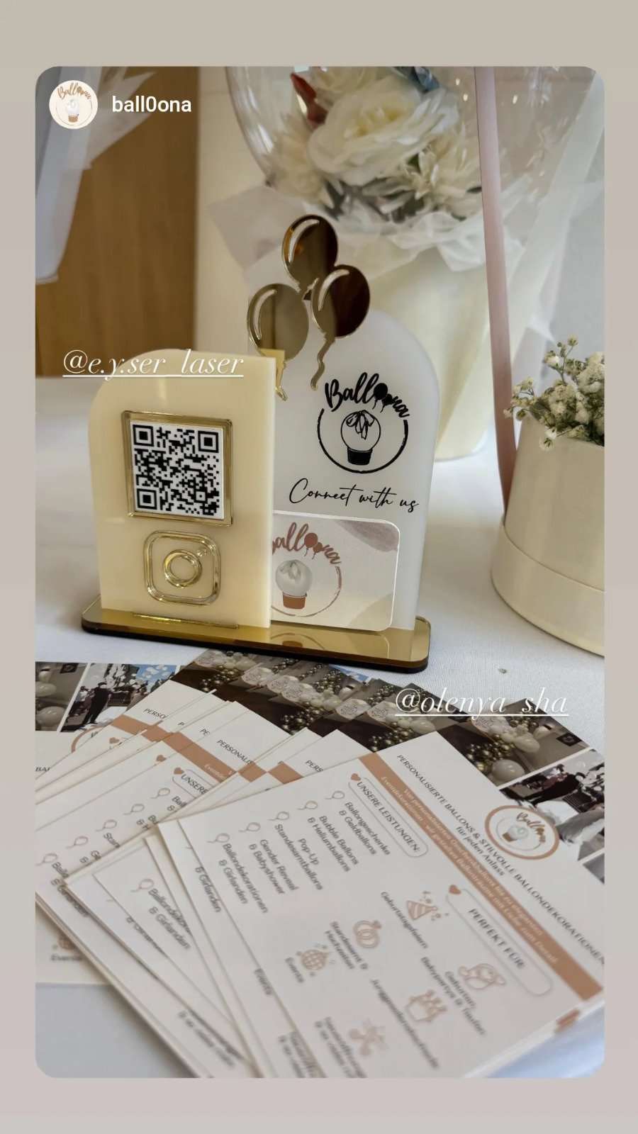 QR Socialmediaständer-4 für Visitenkarten – Bild 6