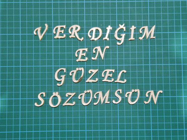 Buchstaben für 4x4cm Schokotafeln – Bild 4