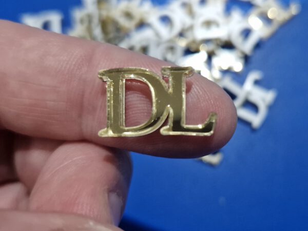 2cm breite Buchstaben Verreint / Zusammen – Bild 10