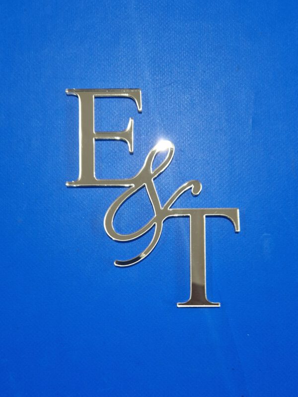 Cakefront Buchstaben