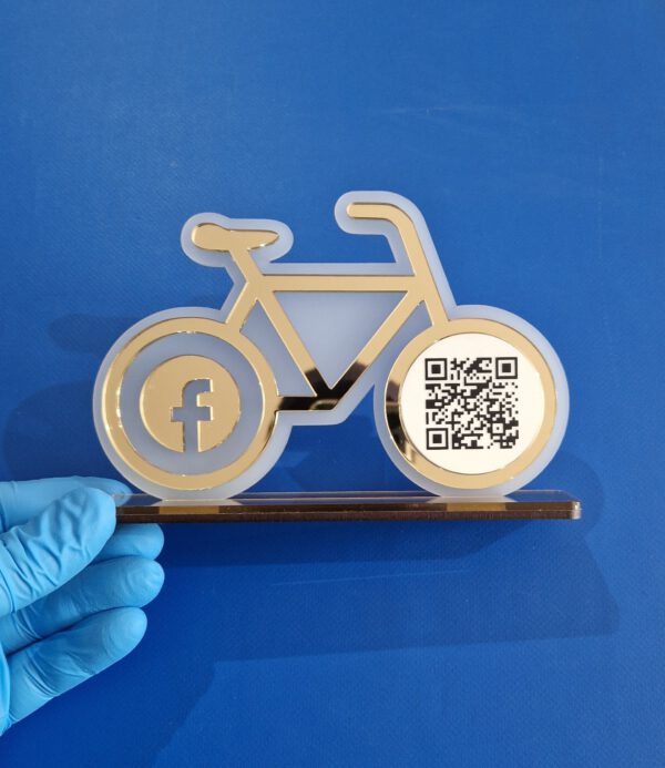 QR Socialmediaständer-17 Fahrrad