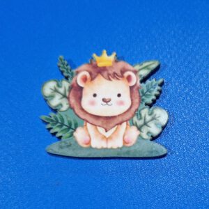 Mini Plexi Wunschdruck auf Holz / 4cm Hoch