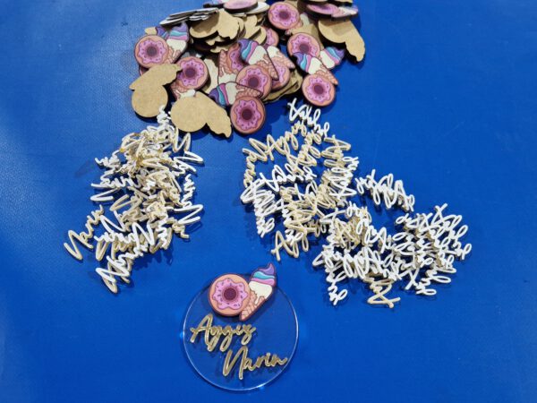 Mini Plexi Wunschdruck / 4cm Hoch – Bild 14