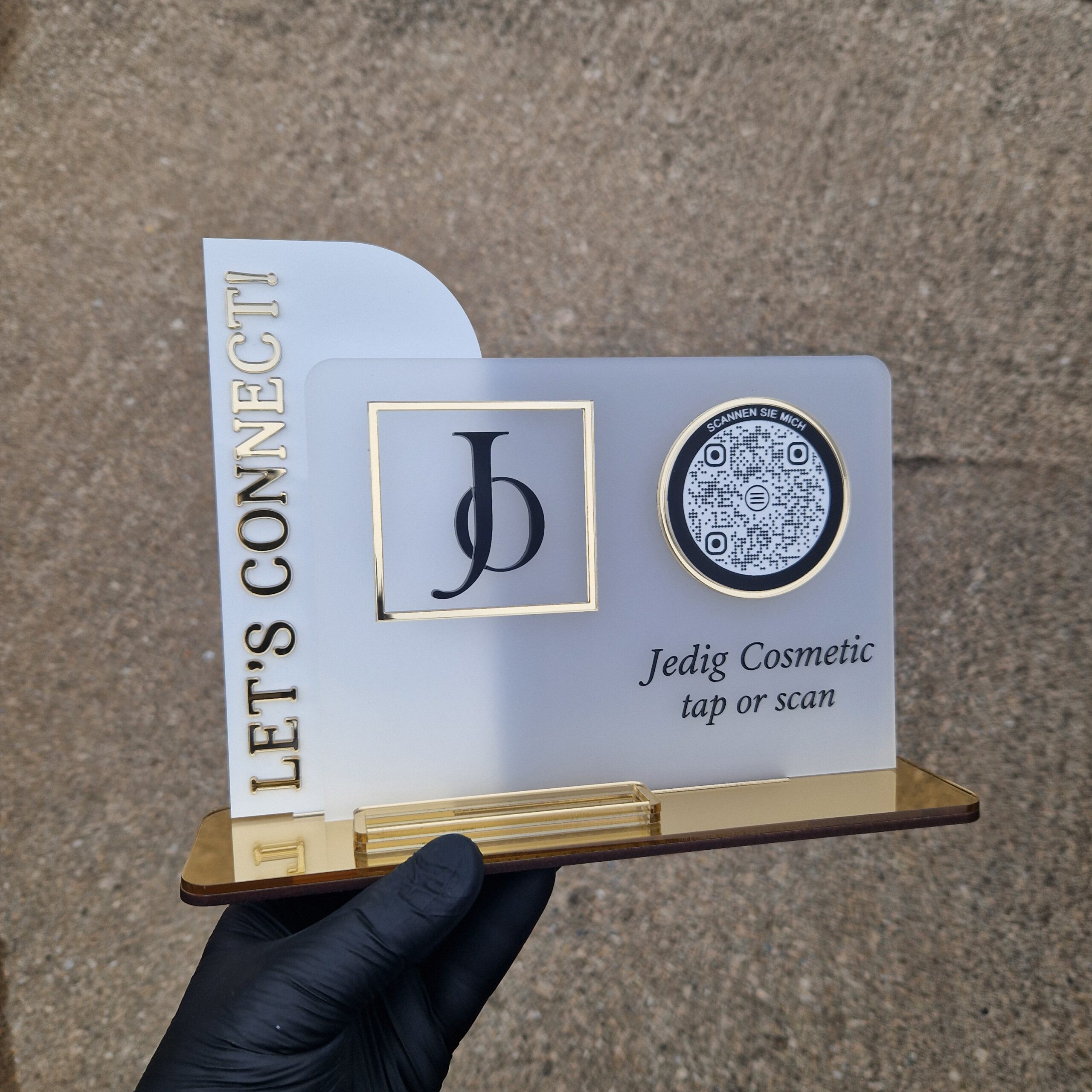 QR Socialmediaständer-16 für Visitenkarte – Bild 15