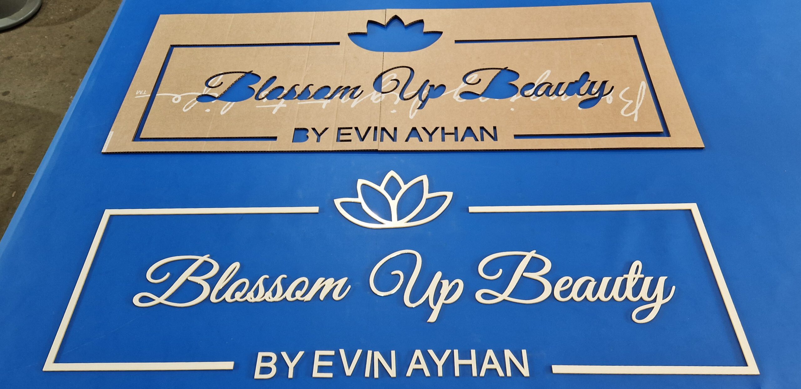 Acrylschild Wanddeko Firmenschild – Bild 2