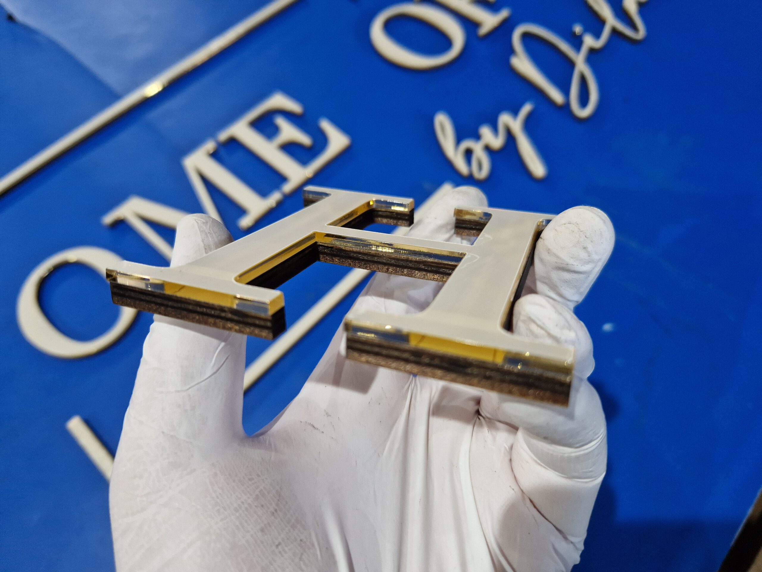 Acrylschild Wanddeko Firmenschild – Bild 7