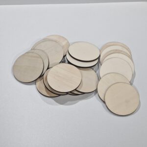 10cm Rund Pappelholz geschliffen